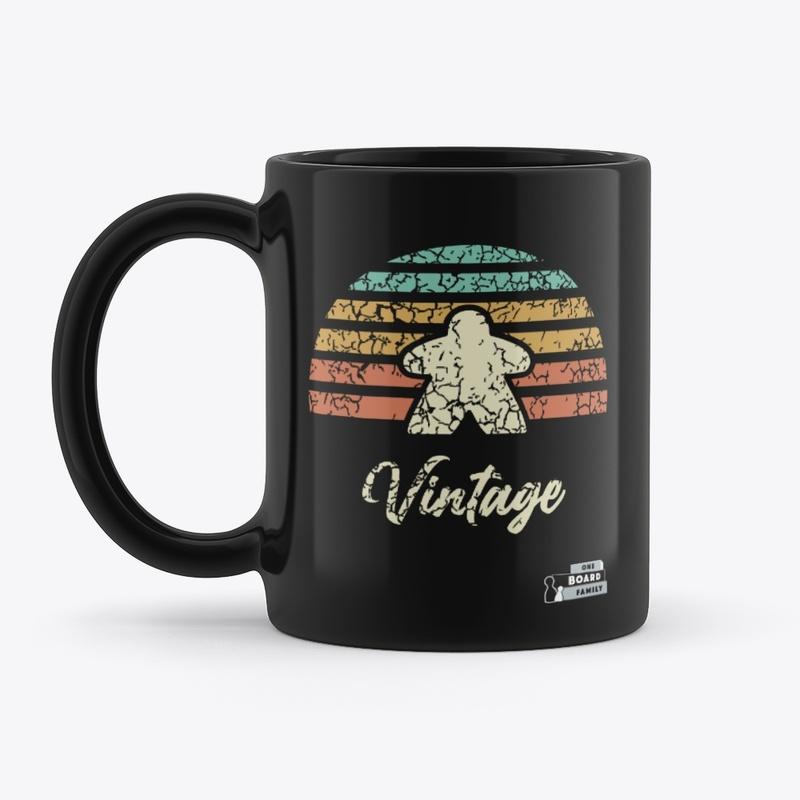 Vintage Meeple Coffee Mug