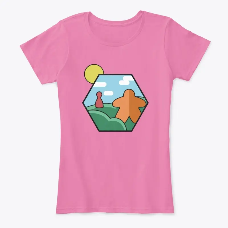 Meeple Illustrated Tee