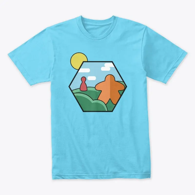 Meeple Illustrated Tee